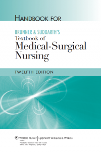 Handbook for Brunner & Suddarth’s textbook of medical-surgical nursing.